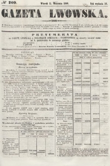 Gazeta Lwowska. 1860, nr 209