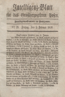 Intelligenz-Blatt für das Großherzogthum Posen. 1838, Nro. 29 (2 Februar)