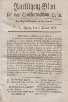 Intelligenz-Blatt für das Großherzogthum Posen. 1838, Nro. 35 (9 Februar)