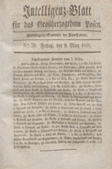 Intelligenz-Blatt für das Großherzogthum Posen. 1838, Nro. 59 (9 März) + dod.