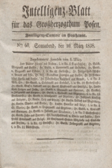 Intelligenz-Blatt für das Großherzogthum Posen. 1838, Nro. 60 (10 März)