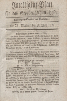 Intelligenz-Blatt für das Großherzogthum Posen. 1838, Nro. 73 (26 März)