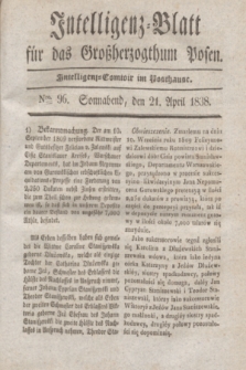 Intelligenz-Blatt für das Großherzogthum Posen. 1838, Nro. 96 (21 April) + dod.