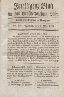 Intelligenz-Blatt für das Großherzogthum Posen. 1838, Nro. 109 (7 Mai) + dod.