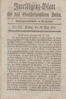 Intelligenz-Blatt für das Großherzogthum Posen. 1838, Nro. 155 (29 Juni)