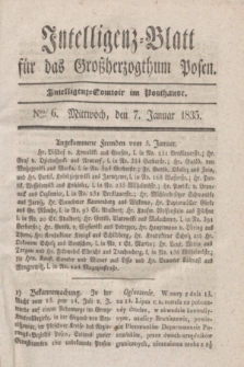 Intelligenz-Blatt für das Großherzogthum Posen. 1835, Nro. 6 (7 Januar)
