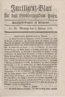 Intelligenz-Blatt für das Großherzogthum Posen. 1835, Nro. 28 (2 Februar)