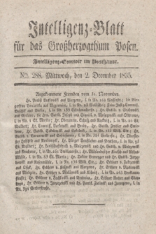 Intelligenz-Blatt für das Großherzogthum Posen. 1835, Nro. 288 (2 December)