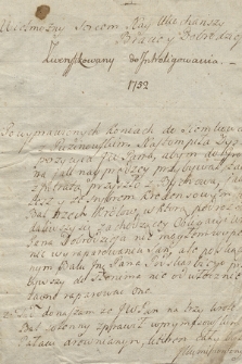 Korespondencja Adama Chmary z lat 1746-1791. T. 6, Listy z 1752 r.