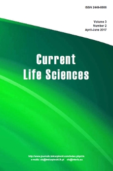 Current Life Sciences. Vol. 3, 2017, no. 2