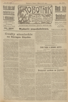 Robotnik : organ Polskiej Partyi Socyalistycznej. R.25, nr 106 (7 marca 1919) = nr 483 - wyd. popołudniowe