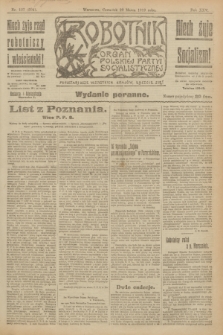 Robotnik : organ Polskiej Partyi Socyalistycznej. R.25, nr 127 (20 marca 1919) = nr 504 - wyd. poranne