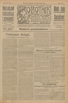 Robotnik : organ Polskiej Partyi Socyalistycznej. R.25, nr 138 (27 marca 1919) = nr 515 - wyd. popołudniowe