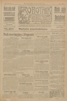 Robotnik : organ Polskiej Partyi Socyalistycznej. R.25, nr 140 (28 marca 1919) = nr 517 - wyd. popołudniowe