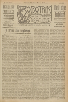 Robotnik : organ Polskiej Partyi Socyalistycznej. R.25, nr 150 (6 kwietnia 1919) = nr 527