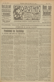 Robotnik : organ Polskiej Partyi Socyalistycznej. R.25, nr 195 (23 maja 1919) = nr 572