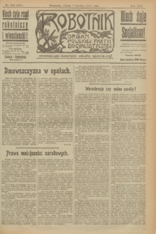 Robotnik : organ Polskiej Partyi Socyalistycznej. R.25, nr 210 (7 czerwca 1919) = nr 587