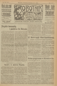 Robotnik : organ Polskiej Partyi Socyalistycznej. R.25, nr 214 (12 czerwca 1919) = nr 591