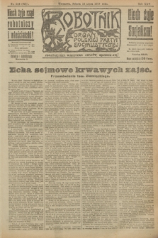 Robotnik : organ Polskiej Partyi Socyalistycznej. R.25, nr 244 (12 lipca 1919) = nr 621