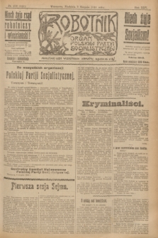 Robotnik : organ Polskiej Partyi Socyalistycznej. R.25, nr 266 (3 sierpnia 1919) = nr 643
