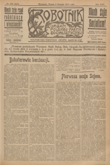 Robotnik : organ Polskiej Partyi Socyalistycznej. R.25, nr 268 (5 sierpnia 1919) = nr 645