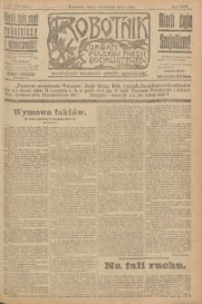 Robotnik : organ Polskiej Partyi Socyalistycznej. R.25, nr 276 (13 sierpnia 1919) = nr 653