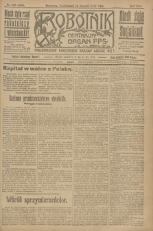 Robotnik : centralny organ P.P.S. R.25, nr 288 (25 sierpnia 1919) = nr 665