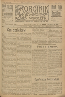 Robotnik : centralny organ P.P.S. R.25, nr 305 (12 września 1919) = nr 682