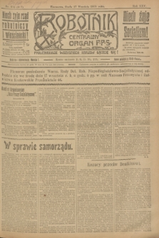 Robotnik : centralny organ P.P.S. R.25, nr 310 (17 września 1919) = nr 687
