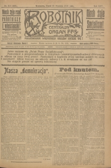 Robotnik : centralny organ P.P.S. R.25, nr 319 (26 września 1919) = nr 696