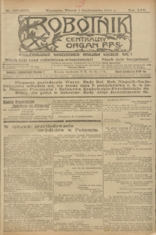 Robotnik : centralny organ P.P.S. R.25, nr 330 (7 października 1919) = nr 707