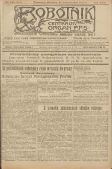 Robotnik : centralny organ P.P.S. R.25, nr 342 (19 października 1919) = nr 719