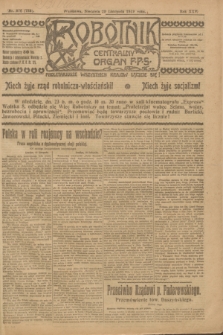 Robotnik : centralny organ P.P.S. R.25, nr 376 (23 listopada 1919) = nr 753