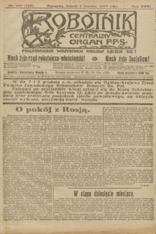 Robotnik : centralny organ P.P.S. R.25, nr 389 (6 grudnia 1919) = nr 766