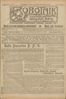 Robotnik : centralny organ P.P.S. R.25, nr 392 (10 grudnia 1919) = nr 769