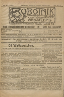Robotnik : centralny organ P.P.S. R.25, nr 411 (31 grudnia 1919) = nr 788