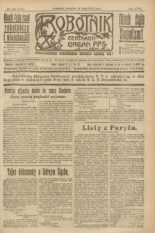 Robotnik : centralny organ P.P.S. R.26, nr 131 (16 maja 1920) = nr 919