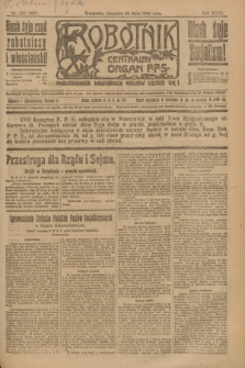 Robotnik : centralny organ P.P.S. R.26, nr 135 (20 maja 1920) = nr 923
