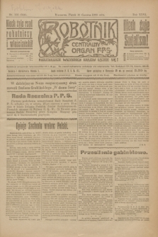 Robotnik : centralny organ P.P.S. R.26, nr 156 (11 czerwca 1920) = nr 944