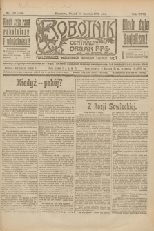 Robotnik : centralny organ P.P.S. R.26, nr 160 (15 czerwca 1920) = nr 948