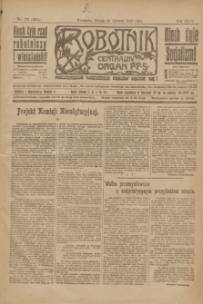 Robotnik : centralny organ P.P.S. R.26, nr 171 (26 czerwca 1920) = nr 959