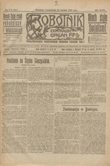 Robotnik : centralny organ P.P.S. R.26, nr 173 (28 czerwca 1920) = nr 961