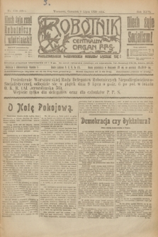 Robotnik : centralny organ P.P.S. R.26, nr 183 (8 lipca 1920) = nr 971