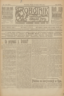 Robotnik : centralny organ P.P.S. R.26, nr 188 (13 lipca 1920) = nr 976