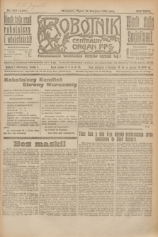 Robotnik : centralny organ P.P.S. R.26, nr 219 (13 sierpnia 1920) = nr 1007