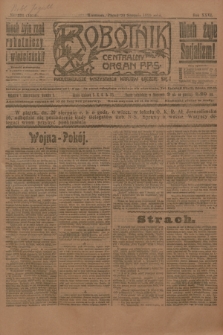 Robotnik : centralny organ P.P.S. R.26, nr 226 (20 sierpnia 1920) = nr 1014