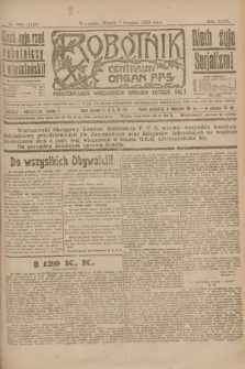Robotnik : centralny organ P.P.S. R.26, nr 333 (7 grudnia 1920) = nr 1120