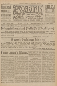 Robotnik : centralny organ P.P.S. R.27, nr 276 (13 października 1921) = nr 1398