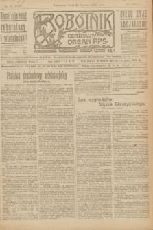 Robotnik : centralny organ P.P.S. R.28, nr 25 (25 stycznia 1922) = nr 1500