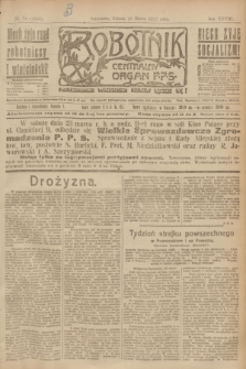 Robotnik : centralny organ P.P.S. R.28, nr 84 (25 marca 1922) = nr 1556